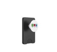 Peace Love Rowing Crew Team PopSockets PopWallet for MagSafe