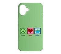 Peace Love Salads Case for iPhone 16 Plus