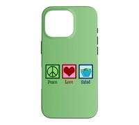 Peace Love Salads Case for iPhone 16 Pro