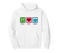 Peace Love Salads Pullover Hoodie