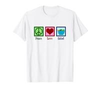 Peace Love Salads Value Graphic T-Shirt