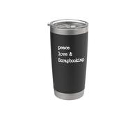 Peace Love & Scrapbooking | Scrapbook Crafting Stainless Steel Insulated Tumbler
