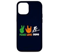 Peace Love Skimo Ski Mountaineering Uphill Crew Racing Life Case for iPhone 12/12 Pro