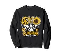 Peace Love Sunshine Spring Flowers Lover Sunflower Sweatshirt