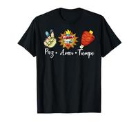 Peace Love Tacos al Pastor Trompo Mexican Food Lovers Mexico T-Shirt
