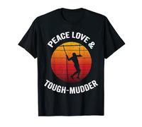 Peace Love & Tough-Mudder | Vintage Endurance Course T-Shirt