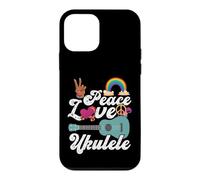 Peace Love Ukulele Case for iPhone 12 mini
