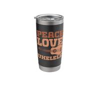 Peace Love Ukulele Stainless Steel Insulated Tumbler