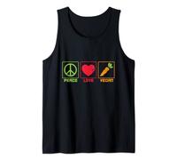 Peace Love Vegan Tank Top