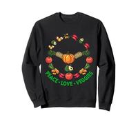 Peace love Veggies Microgreens Make Everything Better Sweatshirt
