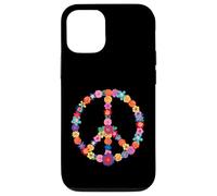 Peace Lover Floral 60's 70's Hippie Costume Colorful Flowers Case for iPhone 12/12 Pro