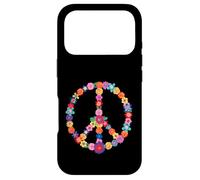 Peace Lover Floral 60's 70's Hippie Costume Colorful Flowers Case for iPhone 17 Pro