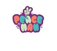 Peace Man Men's T-Shirt - White - L - White