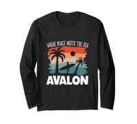 Peace Meets The sea - Avalon Long Sleeve T-Shirt