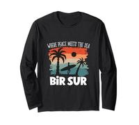 Peace Meets The sea - Big Sur Long Sleeve T-Shirt