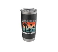 Peace Meets The sea - Bodega Dunes Stainless Steel Insulated Tumbler