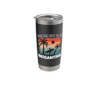 Peace Meets The sea - Brigantine Stainless Steel Insulated Tumbler