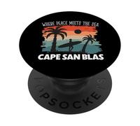 Peace meets the sea - Cape San Blas PopSockets Adhesive PopGrip