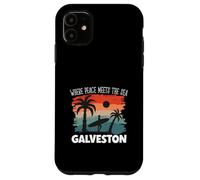 Peace meets the sea - Galveston Case for iPhone 11