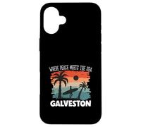 Peace meets the sea - Galveston Case for iPhone 16 Plus