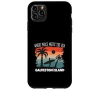 Peace meets the sea - Galveston Island Case for iPhone 11 Pro Max