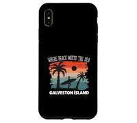 Peace meets the sea - Galveston Island Case for iPhone XS Max