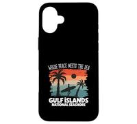 Peace meets the sea - Gulf Islands National Seashore Case for iPhone 16 Plus