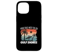 Peace meets the sea - Gulf Shores Case for iPhone 15