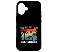 Peace meets the sea - Gulf Shores Case for iPhone 16