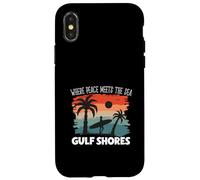 Peace meets the sea - Gulf Shores Case for iPhone X/XS