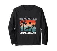 Peace Meets The sea - Jekyll Island Long Sleeve T-Shirt