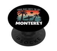 Peace meets the sea - Monterey PopSockets Adhesive PopGrip