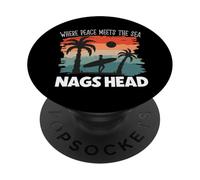 Peace meets the sea - Nags Head PopSockets Adhesive PopGrip