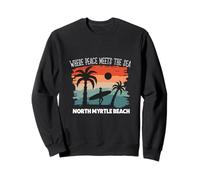 Peace meets the sea - North Myrtle Beach Sweatshirt
