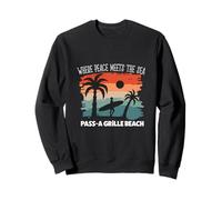 Peace meets the sea - Pass-a-Grille Beach Sweatshirt
