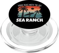 Peace meets the sea - Sea Ranch PopSockets PopGrip for MagSafe
