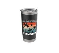 Peace Meets The sea - Stamford Stainless Steel Insulated Tumbler