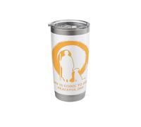 Peace Minimalist Zen Today is Going to Be My Peaceful Day Stainless Steel Insulated Tumbler