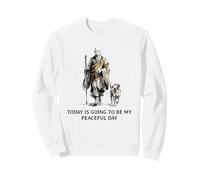 Peace Minimalist Zen Today is Going to Be My Peaceful Day Sweatshirt