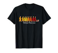 Peace Monks with Dog Minimalist Walk of Peace 2026 T-Shirt