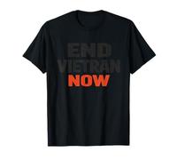 Peace Not War End Vietran Now No War with Iran Peace Message T-Shirt