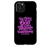 Peace of God Christian Scripture Faith Bible Philippians 4:7 Case for iPhone 11 Pro