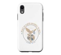 Peace On Earth Goodwill To Men Luke 2:14 Christian Emblem Case for iPhone XR