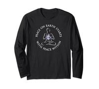 Peace on Earth Starts with Peace Within - Buddhist Buddhism Long Sleeve T-Shirt