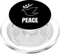 Peace On Earth Stop All Wars Love Not War PopSockets PopGrip for MagSafe