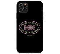 Peace on Earth Truth in Heaven Christian Globe Bible Verse Case for iPhone 11 Pro Max