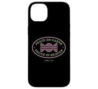 Peace on Earth Truth in Heaven Christian Globe Bible Verse Case for iPhone 14 Plus