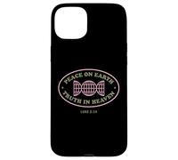 Peace on Earth Truth in Heaven Christian Globe Bible Verse Case for iPhone 15 Plus