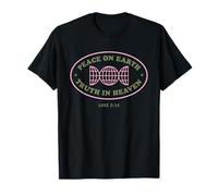 Peace on Earth Truth in Heaven Christian Globe Bible Verse T-Shirt