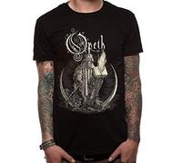 PEACE Opeth Mens Opeth Faith Short Sleeve T Shirt New Brand Tshirts Summer Mens Fashion Short Sleeve Tee Tops Black
